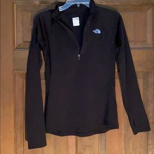 North face quarter zip.